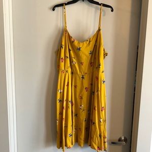 ☀️Yellow Floral Babydoll Dress☀️